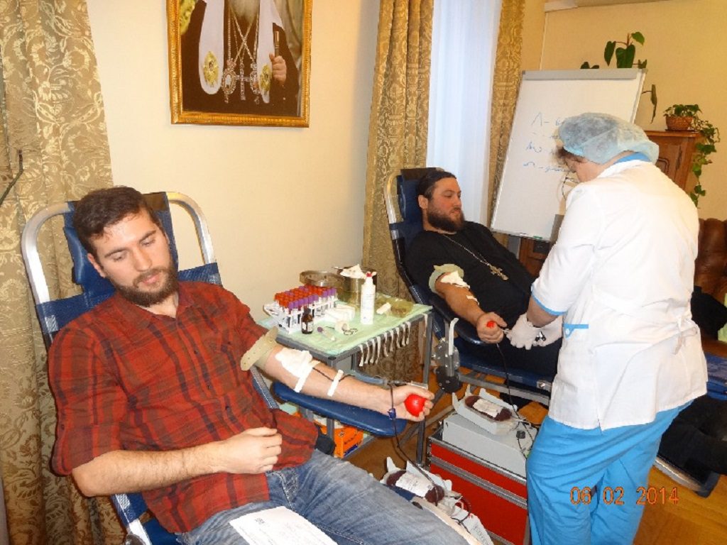 06/02/2014 Участие в донорской акции по сбору крови