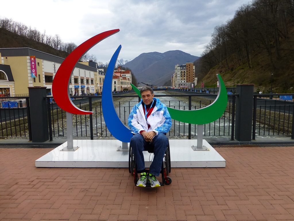 Наш прихожанин Александр Двойнишников на паралимпиаде